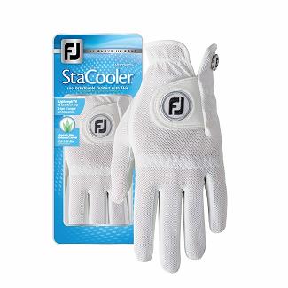 Women's Footjoy StaCooler Golf Gloves White NZ-456995